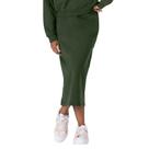 Saia Midi Feminina com Fenda nas Costas Ref.119500