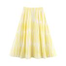 Saia Midi Feminina De Verão Com Estampa Fashion E Zíper Lateral, Elegante Para Streetwear 2026 Saia Midi Feminina De Verão Com Estampa Fashion E Zíper Lateral, Elegante Para Streetwear 2026