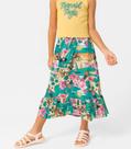 Saia Midi Infantil Praia Rovitex Kids Verde