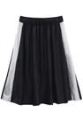 Saia Midi Preto NUV.ON