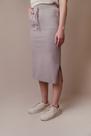 Saia Midi Tricot Feminina