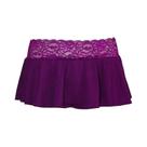 Saia Mini De Renda Em Cor Sólida Para Mulheres, Sexy E Ultra Curta, Moda Nova 2024