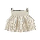 Saia Mini Preta De Cintura Alta Com Babados Para Mulheres, Estilo Kawaii, Renda, Corte Em A, Moda Saia Mini Preta De Cintura Alta Com Babados Para Mulheres, Estilo Kawaii, Renda, Corte Em A, Moda