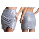 Saia Paetes Feminina da moda Sawary Fashion