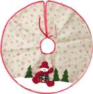 Saia para Árvore de Natal Decorada Rústica Boneco de Neve 60cm - Master Christmas Saia para Árvore de Natal Decorada Rústica Boneco de Neve 60cm - Master Christmas