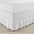 Saia Para Cama Box Cama Solteiro Renda Eva - Sulamita
