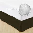 Saia Para Cama Box Casal Jacquard Admirare Saia Para Cama Box Casal Jacquard Admirare