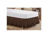 Saia Para Cama Box Casal King Com Bainha 2.03 x 1.93 x 40 CM