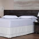 Saia Para Cama Box Casal Lucat Requinte Branca