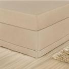 Saia para Cama Box Casal - Ponto Palito 01 Peça - Cáqui - Bia enxovais Saia para Cama Box Casal - Ponto Palito 01 Peça - Cáqui - Bia enxovais
