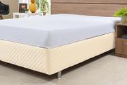Saia Para Cama Box Casal Queen Matelado Com Elástico Várias Cores