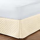 Saia Para Cama Box Casal Solteiro Com Tecido Matelado Palha Saia Para Cama Box Casal Solteiro Com Tecido Matelado Palha