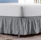 Saia Para Cama Box Com Ponto Palito E Elástico Tamanho King Saia Para Cama Box Com Ponto Palito E Elástico Tamanho King