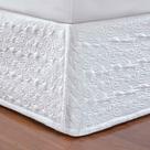 Saia Para Cama Box King Dumont Bordado - Branca - Sulamita