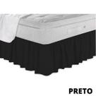 Saia para Cama Box King Protetor Casal com Elástico em Toda Volta Ajustável Micropercal