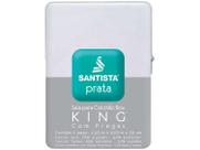 Saia para Cama Box King Size Prata