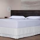 Saia Para Cama Box Queen Lucat Requinte Branca