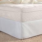 Saia Para Cama Box Queen Pratic Matelada 1 Peça - Branco Saia Para Cama Box Queen Pratic Matelada 1 Peça - Branco