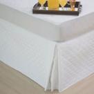 Saia para cama box solteiro Saia para cama box solteiro