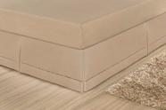 Saia Para Cama Box Solteiro Juliana - Cáqui Saia Para Cama Box Solteiro Juliana - Cáqui
