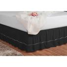 Saia Para Cama Box Solteiro Ponto Palito Ajustavel