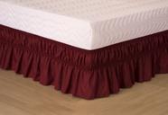 Saia para Cama Box Solteiro, Viúva, Casal Padrão e Queen Elasticada Ajustável