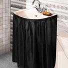 Saia para Pia em Tecido Windkream 140 x 81 cm Impermeável Preta