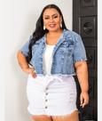 Saia Plus Size/Moda Feminina Tendência /Plus Size