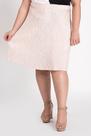 Saia Plus Size Tecido Plissado - Serena