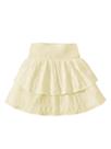 Saia RoseSeek Girl em camadas, camisada, boho, damasco, 10Y