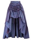 Saia Scarlet Darkness Renaissance Steampunk Azul Marinho XL