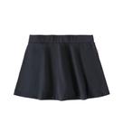 Saia-shorts infantil menina preto boca grande