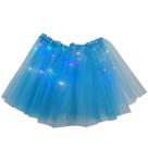 Saia Tule Iluminada LED 30cm Festa