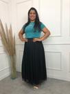 Saia tule no preto tam M Saia tule no preto tam M