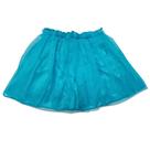 Saia Tutu Com Glitter - Azul Turquesa