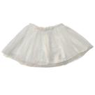 Saia Tutu Com Glitter - Branca