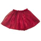 Saia Tutu Com Glitter - Cereja Saia Tutu Com Glitter - Cereja