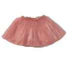Saia Tutu Com Glitter - Rosa Nude Saia Tutu Com Glitter - Rosa Nude