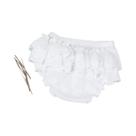 Saia Tutu De Algodão Com Dupla Camada Para Meninas, Calças Curtas Para Crianças Muçulmanas, Verão,