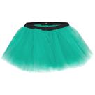 Saia tutu Gone For a Run Running Neon Teal para mulheres