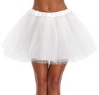 Saia Tutu v28 Classic Elastic de 3, 4, 5 camadas de tule para mulheres