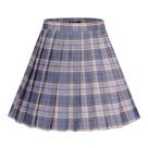 Saia Urban CoCo xadrez plissada mini para mulheres tamanho GG Saia Urban CoCo xadrez plissada mini para mulheres tamanho GG