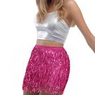 Saia Yoody Sequin Fringe Rave for Women Festival Tour Red