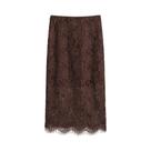 Saias Midi Retrô De Renda Para Mulheres: Moda De Verão, Vazadas, Justas E Sensuais