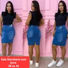 Saias secretarias jeans evangélica Saias secretarias jeans evangélica