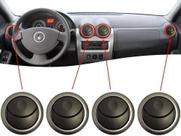 Saida 4 Grades Do Ar Grafite Duster 2011 2012 2013 2014 2015