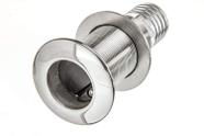 Saída Água Costado em Aço Inox 1-1/2" Attwood 66553-1 Saída Água Costado em Aço Inox 1-1/2" Attwood 66553-1