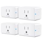 Saída Bluetooth WiFi Smart Plug Govee 15A, pacote com 4 ETL e FCC