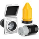 Saída de entrada de energia RV Shore Power Kit 50A 125/250V Nilight