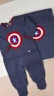 Saída de Maternidade Bebe America Azul Indigo Saída de Maternidade Bebe America Azul Indigo